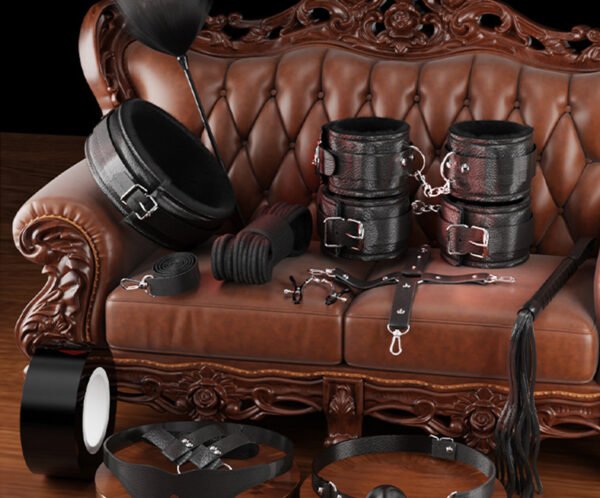 Train the props, handcuffs, ankle cuffs
