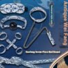 Bed strap binding and restraint set