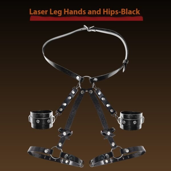 Binding and restraint handcuffs couple assistance toys