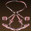 Binding and restraint handcuffs couple assistance toys