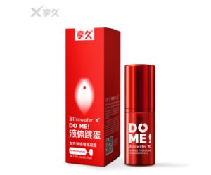 Female pleasure enhancement gel liquid egg jump