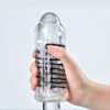 Spiral airplane cup
