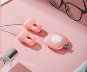 Breast clamp, woman's breast vibration stimulation, masturbation device