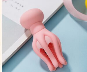 Octopus electric shock breast massage masturbation device