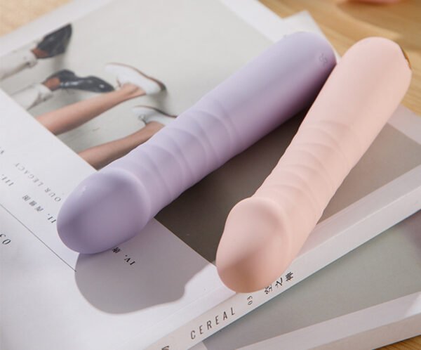 Lambo Vibrating bar Women's automatic telescopic masturbation device