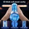 Whirling illusion Airplane cup deep throat masturbation device