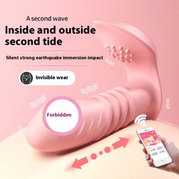 Retractable plug-in wearable egg charging remote control