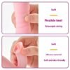 internal vibration and external licking masturbation device