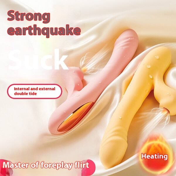 private vibration stick, women's strong vibration suction masturbation device