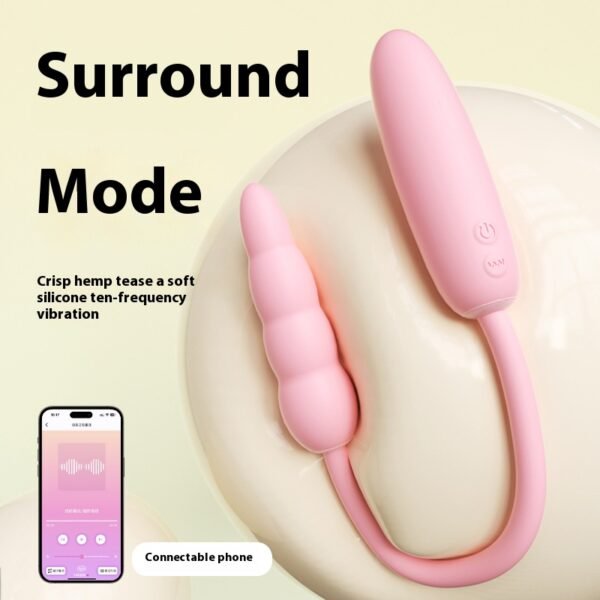 The Roula double jump egg shared anal plugs for both men and women