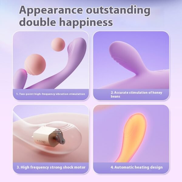 Point trendy pen 3rd heated vibrating massage stick