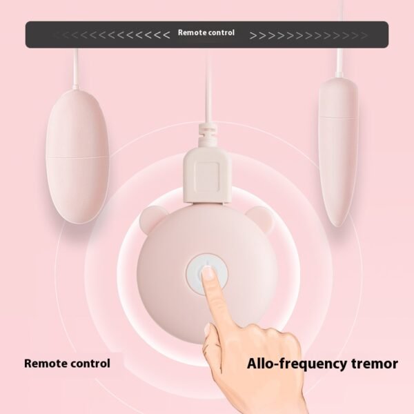 Round jumping egg, rechargeable female anal masturbation device