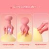 Octopus electric shock breast massage masturbation device