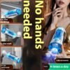 Whirling illusion Airplane cup deep throat masturbation device