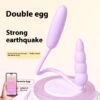 The Roula double jump egg shared anal plugs for both men and women