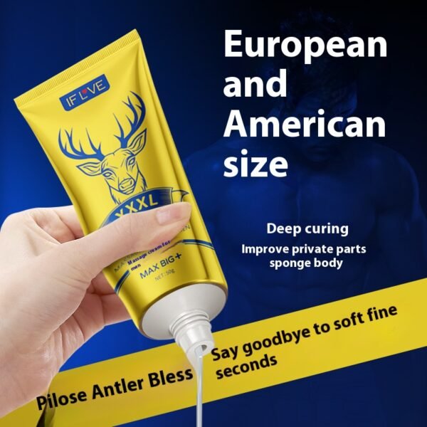 Jiaoyue Deer Antler Men's Yin Meridian Massage Cream